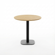 Table en bois massif RONDE