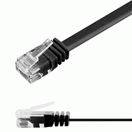 Ligawo patch cable network cable cat6 flat flexible slim design flat c