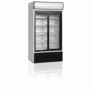 Armoire à boissons double avce portes coulissantes et canopy 524L | Tefcold - FSC1000S