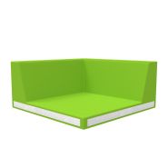Assise d'angle enfant - module de détente avec velcro et anti-dérapant - Réf : MO. AANE_1
