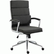 CLP Chaise de bureau Cleveland Tissu/Gris foncé - gris textile 316998 CLP Chaise de bureau Cleveland Tissu/Gris foncé - gris textile 316998