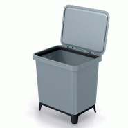 Keden Systema - Poubelle de Recyclage 30L de couleur Grise - gris plastique ZA5516