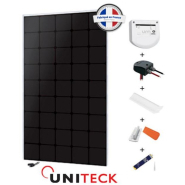 Kit solaire 150w 12v back-contact camping-car uniteck