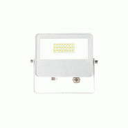Projecteur LED extérieur Sky 30W avec technologie de commutation CCT 3000K/4000K/5000K, faisceau de 115°, finition blanc mat - Beneito & Faure - bla