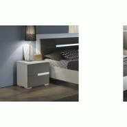 Chevet Table Et Blanc Gris Design Ombrine De VpUzGqSM