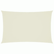 VidaXL Voile de parasol tissu oxford rectangulaire 2,5x5 m crème Modèle Balcon Delta Prime - beige 135209