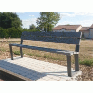 Banc public en métal atech bancs synergie