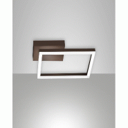 Bard Plafonnier Led Moderne 22W Corten 3394-21-361 Fabas Luce - marron 8019282546979