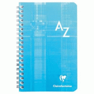 Clairefontaine Lot de 5 Répertoire Metric A4, 180p./90 feuilles 90 g/m² reliure intégrale, Séyès - 3329680814804