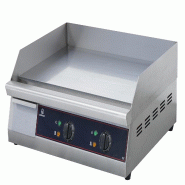 Cuistance Plaque à snacker électrique en inox - largeur 610 mm - Gr610