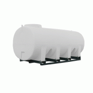 Cuve à vidange totale 6000L - BASIC - DURACUVE 6100 avec vanne Polypropylène DN50