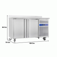 Desserte réfrigérée 700 2 portes négative tropicalisé - GN2200BT