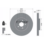 Disque de frein ventilé TEXTAR 92151003 - boîte de 1 disque Disque de frein ventilé TEXTAR 92151003 - boîte de 1 disque