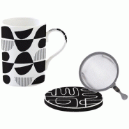 EASY LIFE Coffret tisanière 35 cl - Graphiti - 035-1213161