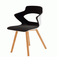 Elican chaise coque et pieds bois Elican chaise coque et pieds bois
