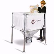 Silos pour granulés de bois - pot d'aspiration - ouverture sur le haut - Flexilo MINI - A.B.S._1