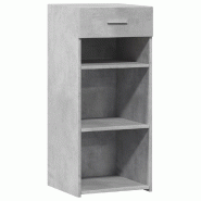 Helloshop26 - Buffet bahut commode armoire meuble de rangement organisateur cuisine salle de séjour salon 40 x 42,5 x 93 cm bois 02_0031938 - 3000210_0