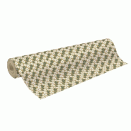 Papier cadeau kraft "Pâquerettes" en 0,70x50 m