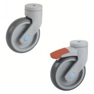 Roulette charge moyenne pivotante