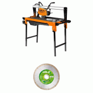 Scie de carreleur professionnelle TS250 XXL + Disque Ø 250 mm - GOLZ - 02892501400+04973080251 (PROMO 09/26)