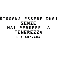 Sticker Perdere la tenerezza - Che Guevara