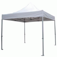 Tente 3x3m - 450 g/m² - structure alu très solide - sac inclus