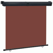 VidaXL Auvent latéral de balcon 175x250 cm Marron Modèle Calypso Design - marron 48441