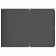 VidaXL Écran de balcon anthracite 75x1000 cm 100% polyester oxford Modèle Terrasse Gamma - 4000048_0