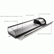 Vitrine à tapas réfrigérée - 4, 6, 8 ou 10 bacs GN 1/3 - Design moderne et fonctionnel Vitrine à tapas réfrigérée - 4, 6, 8 ou 10 bacs GN 1/3 - Design moderne et fonctionnel