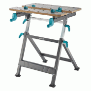 Wolfcraft Table de travail et de bridage MASTER 650 ERGO - noir métal 6870000