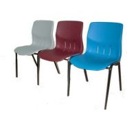 14031a4007 - chaises empilables - millet-culinor - dimensions  0,49 x 0,58 x h. 0,83m