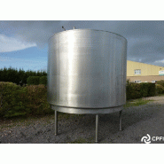 Cuve Alfa Laval 12000 L - CUV041 - 6 pieds acier avec platine inox