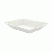 ECOLOMIQUE - 50 Pcs - Assiette rectangulaire blanche en pulpe "Eco-Design" 450 ml 17 x 13 x 2,8 cm - ECO210ECOD1712 - blanc Bagasse ECO210ECOD1712 ECOLOMIQUE - 50 Pcs - Assiette rectangulaire blanche en pulpe "Eco-Design" 450 ml 17 x 13 x 2,8 cm - ECO210ECOD1712 - blanc Bagasse ECO210ECOD1712