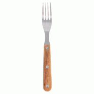 Fourchettes à steak 8,9cm inox - par 12