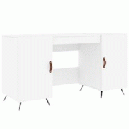 Helloshop26 - Bureau table poste de travail meuble d'ordinateur informatique étude 140 x 50 x 75 cm bois d'ingénierie blanc 02_0023519 - 3000214363547 Helloshop26 - Bureau table poste de travail meuble d'ordinateur informatique étude 140 x 50 x 75 cm bois d'ingénierie blanc 02_0023519 - 3000214363547