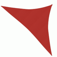 Helloshop26 - Voile d'ombrage 160 g/m² rouge 3 x 3 x 4,2 m PEHD 02_0009267 - rouge 3000500682727