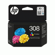 HP 308 Cartouche dencre authentique Trois couleurs_0