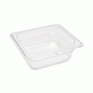 Maxima Récipient gastronorm - 1/6 GN - profondeur 6,5 cm - polycarbonate – 17.6 × 16.3 × 6.4 cm - AKS-09367925