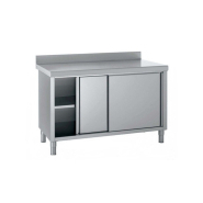 Meuble inox bas adossé avec une étagère TOURNUS EQUIPEMENT - Référence : 524 386 Meuble inox bas adossé avec une étagère TOURNUS EQUIPEMENT - Référence : 524 386