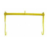 Palonnier réglable avec crochets longs porte bobines ou tourets Référence TLHV Palonnier réglable avec crochets longs porte bobines ou tourets Référence TLHV