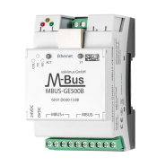 Passerelle puissante pour la conversion de données M-Bus sur BACnet/IP - MBUS-GE125B/ MBUS-GE250B / MBUS-GE500B