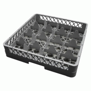 RM GASTRO Panier plastique 16 positions 50x50x11 REDFOX - C 1016 - REDFOX - 0615402783286