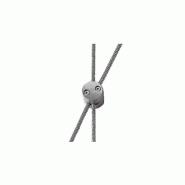 Serre-câble croisé inox - multi-angles - Sylev spécialisé depuis 1990