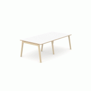 Table de réunion Azna Wood 8 personnes Table de réunion Azna Wood 8 personnes