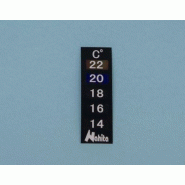 Thermomètre cristal liquide petit, 14/22 ºC - Ref.: KJR011 Thermomètre cristal liquide petit, 14/22 ºC - Ref.: KJR011