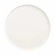 Assiettes canne à sucre "pure" rond Ø 22 cm · 1 cm blanc "Cella" (300 unités) PAPSTAR - blanc Bagasse 89988