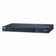 ATEN PE6208G Multiprise IP, 8 ports, 1U, 7xC13 + 1xC19, 16A, avec compteur ATEN PE6208G Multiprise IP, 8 ports, 1U, 7xC13 + 1xC19, 16A, avec compteur