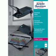 Avery Zweckform Films pour rétroprojecteurs, A4, clairs - 1236300