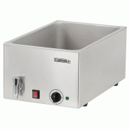 Bain-marie électrique - 1x  GN 1/1 prof. 150 mm - avec robinet de vidange | Casselin