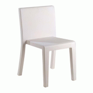 Chaise design in & out JUT - blanc